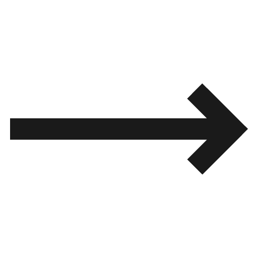 Arrow long right icon, solid style, from css.gg
