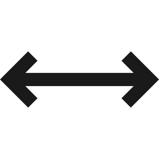 Arrows h alt icon, solid style, from css.gg