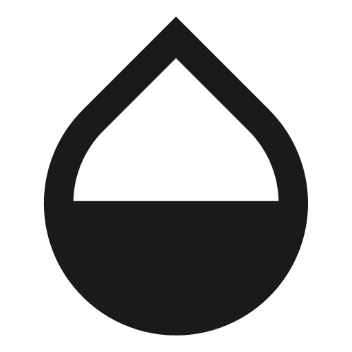 Drop opacity icon, solid style, from css.gg