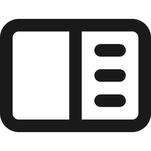 Ereader icon, solid style, from css.gg