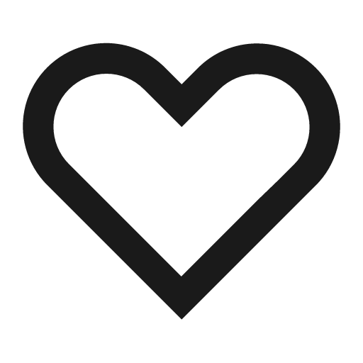 Heart icon, solid style, from css.gg