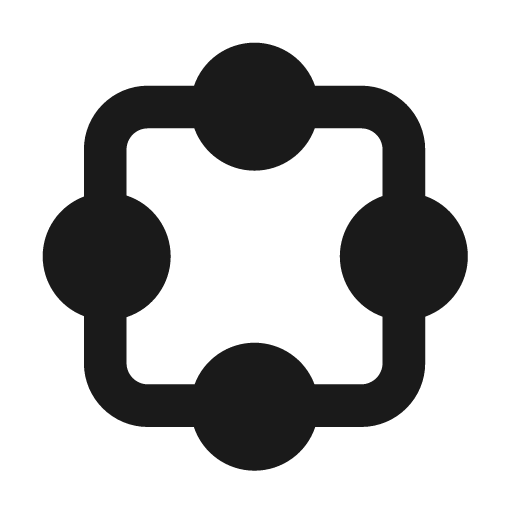 Layout pin icon, solid style, from css.gg