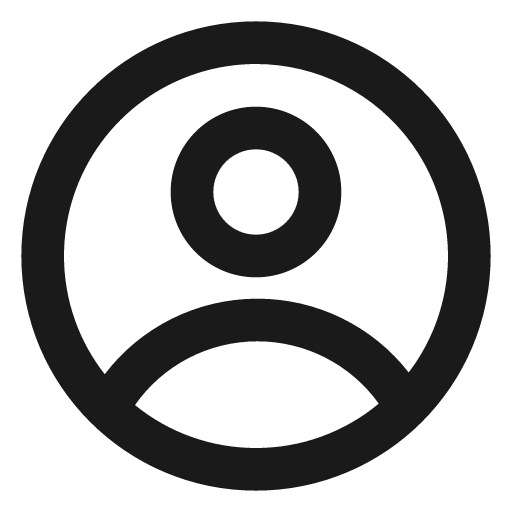 Profile icon, solid style, from css.gg
