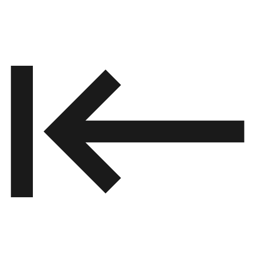 Push left icon, solid style, from css.gg