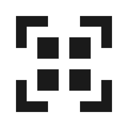 Qr icon, solid style, from css.gg