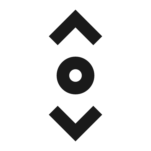 Scroll v icon, solid style, from css.gg
