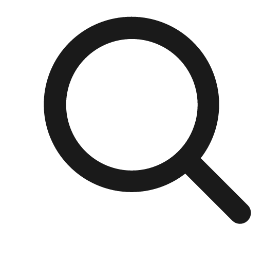 Search icon, solid style, from css.gg