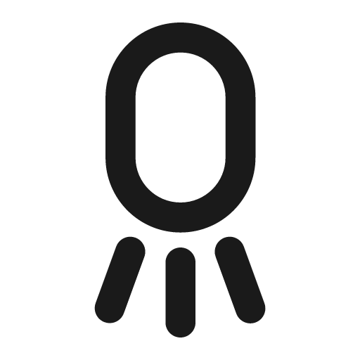 Smart home light icon, light style, from css.gg