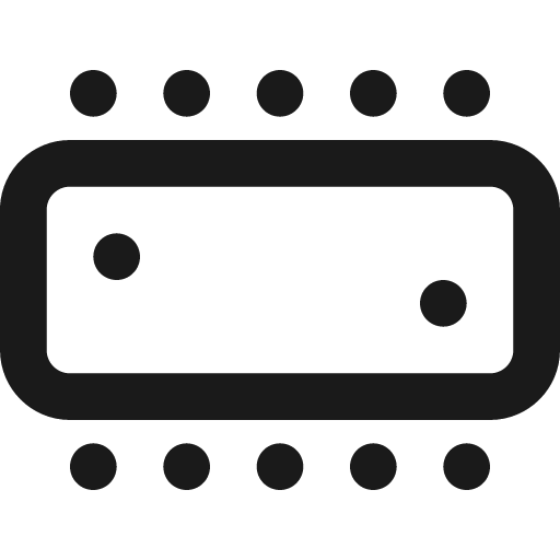 Smartphone ram icon, solid style, from css.gg