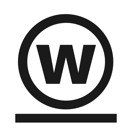 Mild professional wet cleaning icon, solid style, from Ginetex Care Symbols