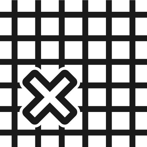 Coord grid icon, solid style, from Font-GIS