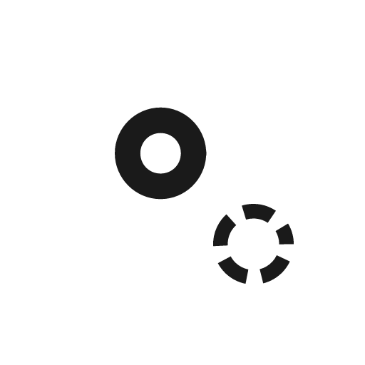 Copy point icon, solid style, from Font-GIS