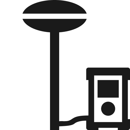 Gnss antenna icon, solid style, from Font-GIS