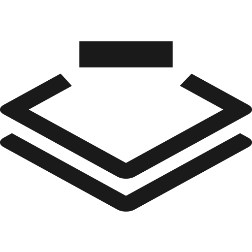 Layer alt rm o icon, solid style, from Font-GIS