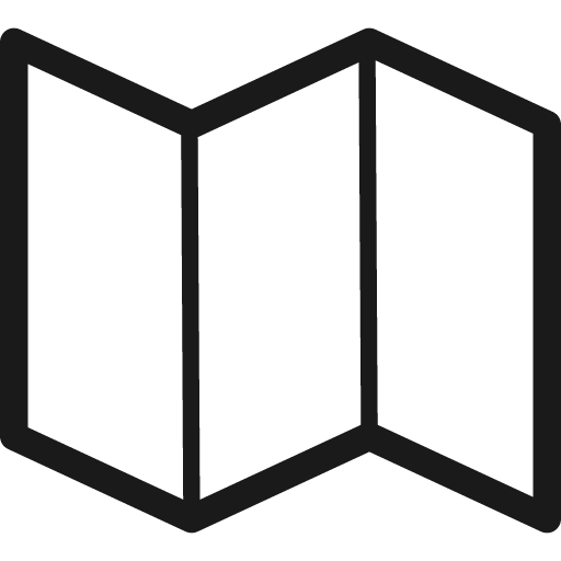 Map o icon, solid style, from Font-GIS