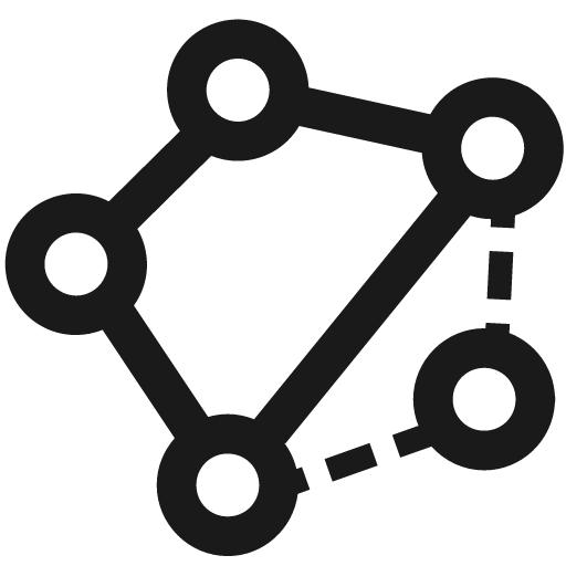 Modify poly o icon, solid style, from Font-GIS