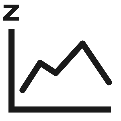 Profile o icon, solid style, from Font-GIS