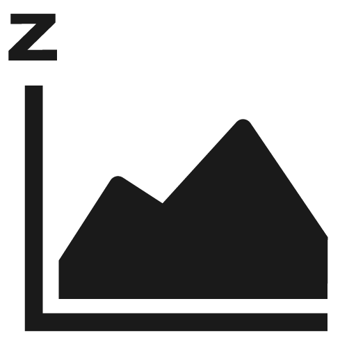 Profile icon, solid style, from Font-GIS