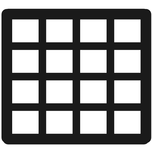 Proj square icon, solid style, from Font-GIS