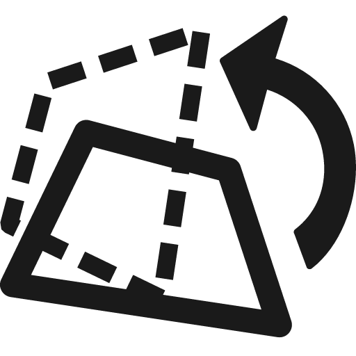 Rotate icon, solid style, from Font-GIS