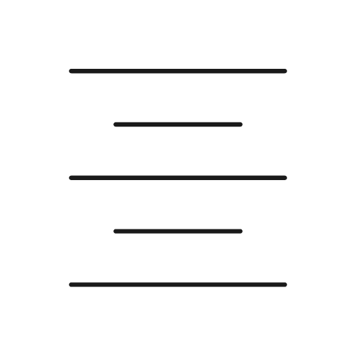 Align center duo icon, line style, from Glyphs