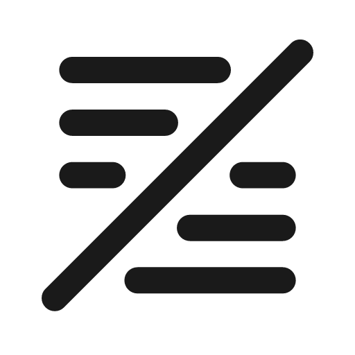 Align slash bold icon, bold style, from Glyphs