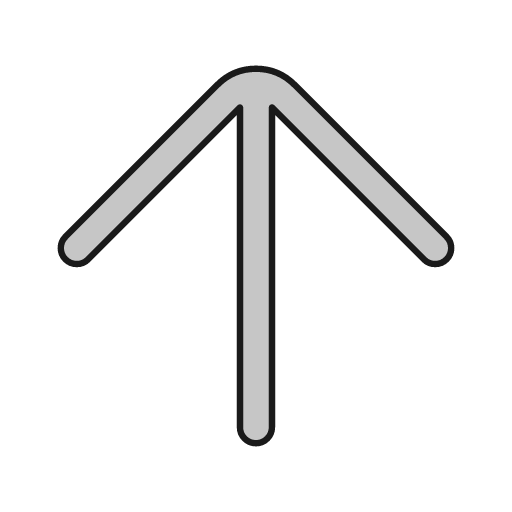 Arrow outline icon, outline style, from Glyphs