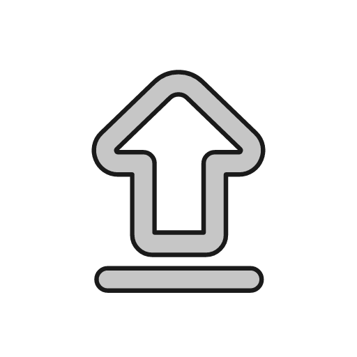Arrow solid line start outline icon, outline style, from Glyphs