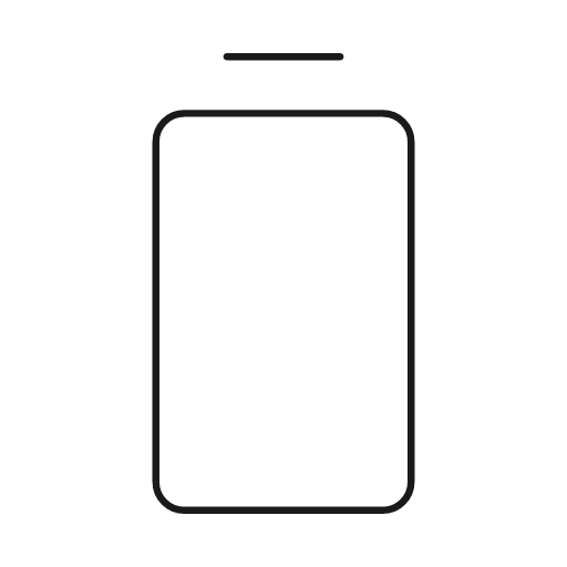 Battery 100 icon, line style, from Glyphs