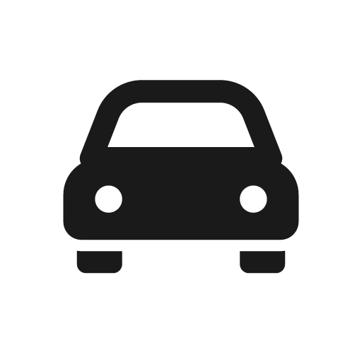 Car bold icon, bold style, from Glyphs