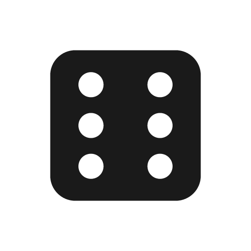Die bold icon, bold style, from Glyphs