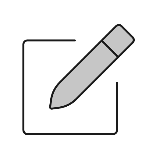 Edit duo icon, line style, from Glyphs