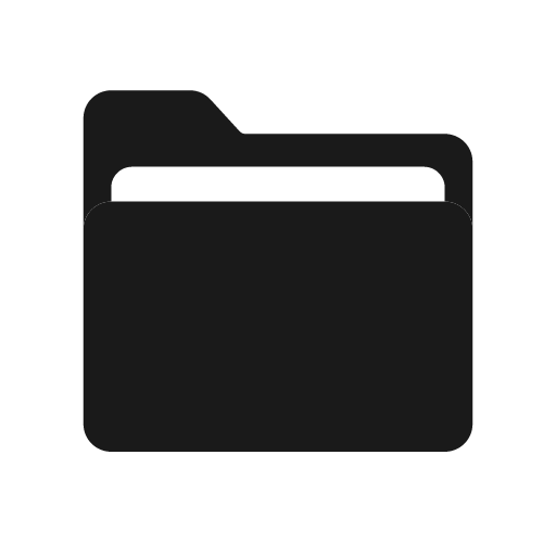 Folder 1 bold icon, bold style, from Glyphs