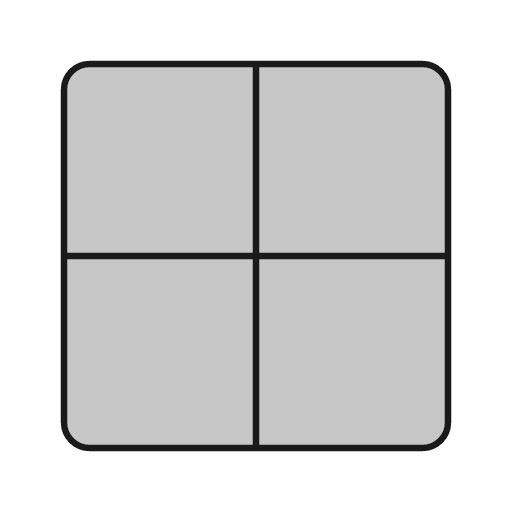Grid lg duo icon, line style, from Glyphs