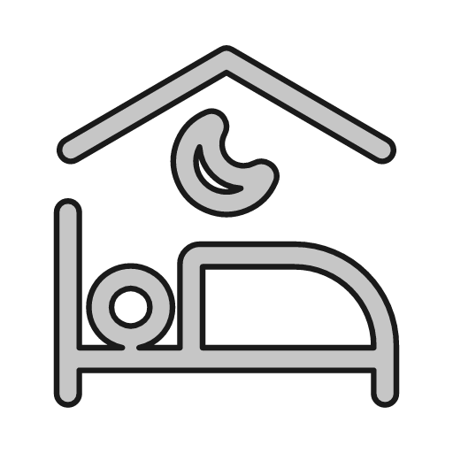 Hotel 1 outline icon, outline style, from Glyphs