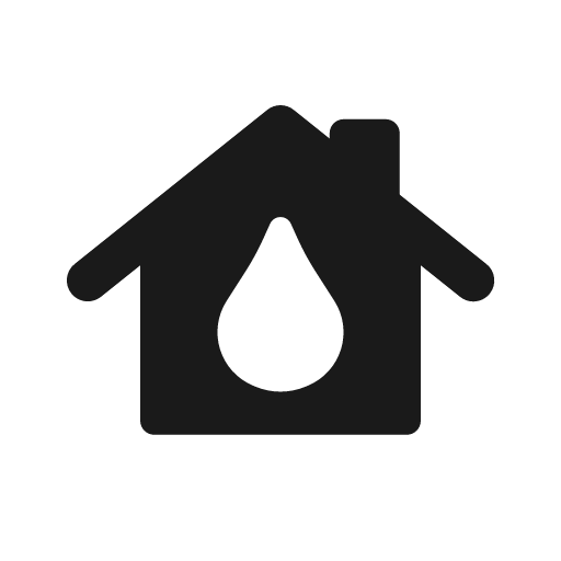 House water bold icon, bold style, from Glyphs