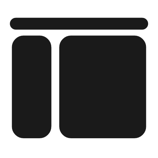 Layout 1 bold icon, bold style, from Glyphs