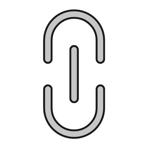 Link outline icon, outline style, from Glyphs