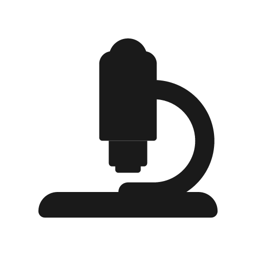 Microscope bold icon, bold style, from Glyphs