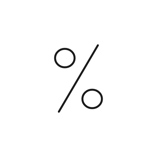 Modulo duo icon, line style, from Glyphs