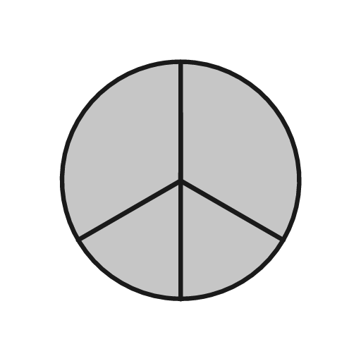 Peace duo icon, line style, from Glyphs