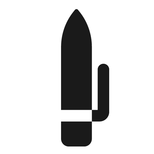 Pen 1 bold icon, bold style, from Glyphs