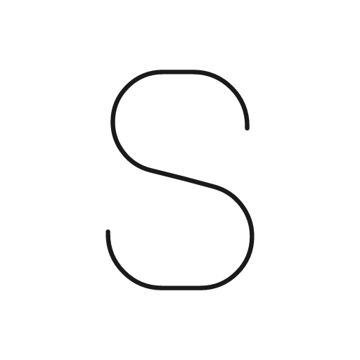 S duo icon, line style, from Glyphs