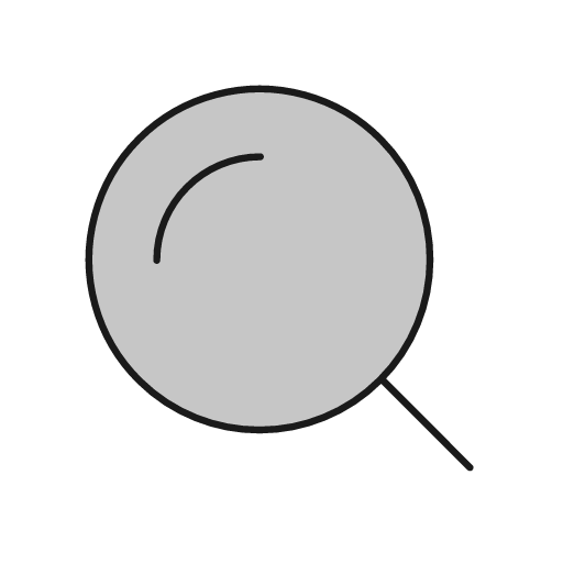 Search 1 tint duo icon, line style, from Glyphs