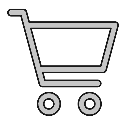 Shopping cart 1 outline icon, outline style, from Glyphs