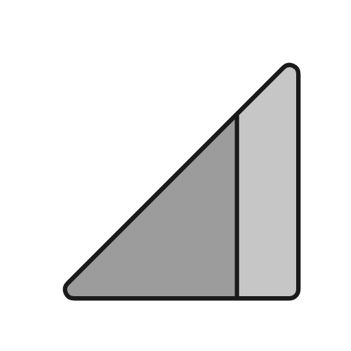 Signal 75 duo icon, line style, from Glyphs
