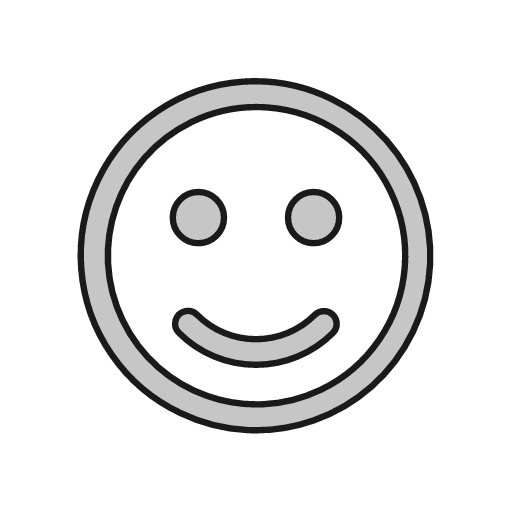Smile outline icon, outline style, from Glyphs