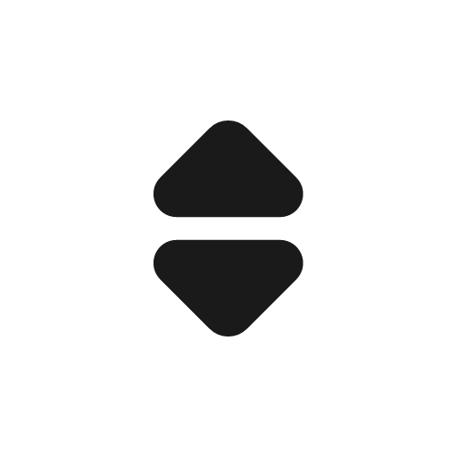 Sort bold icon, bold style, from Glyphs