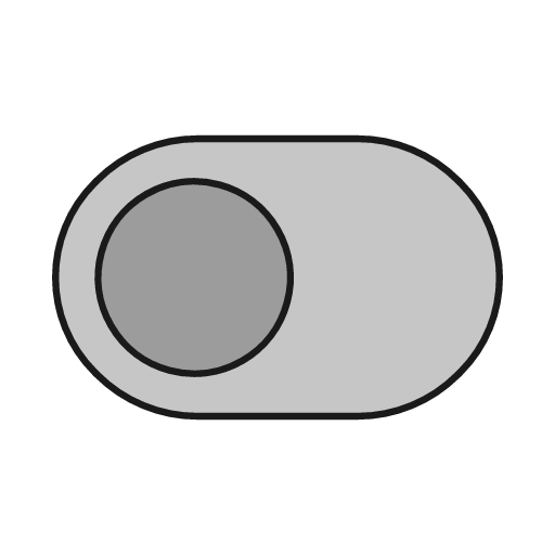Toggle duo icon, line style, from Glyphs