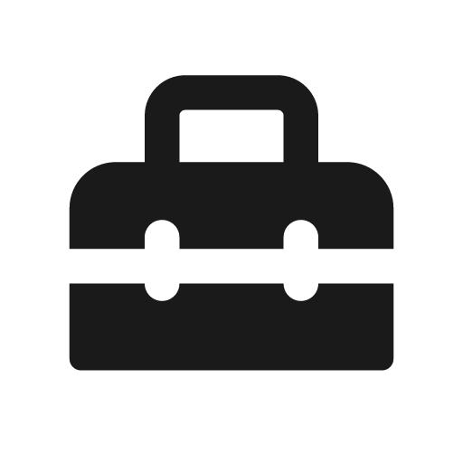 Toolbox bold icon, bold style, from Glyphs